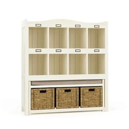 Storage Cabinet With Trundle Bench